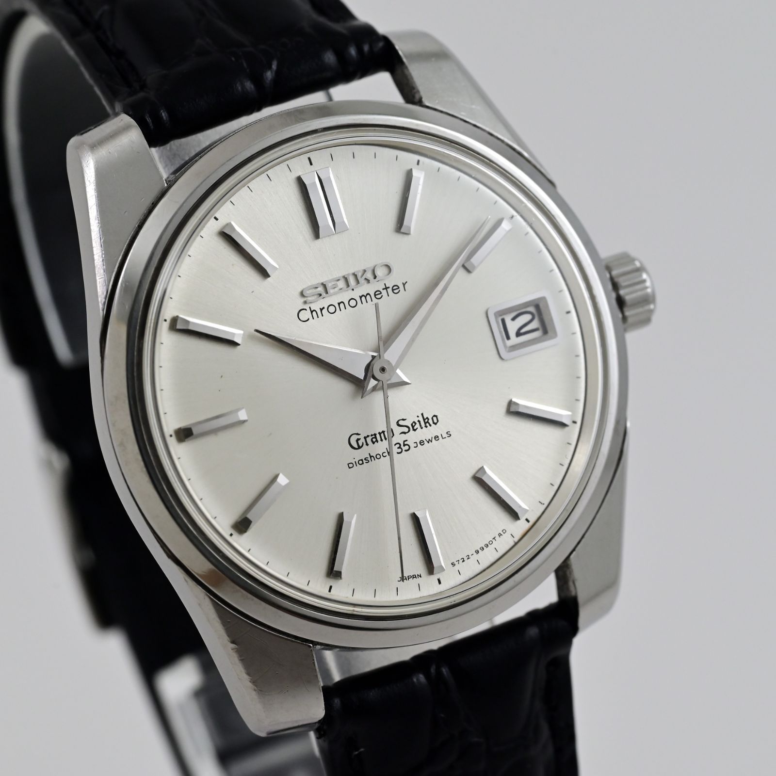 【SEIKO】GRAND SEIKO 2nd Model Hand-Winding Date 57GS Ref.43999 セイコー グランドセイコー 1965年製造 Vintage Watch 手巻 Ref.43999