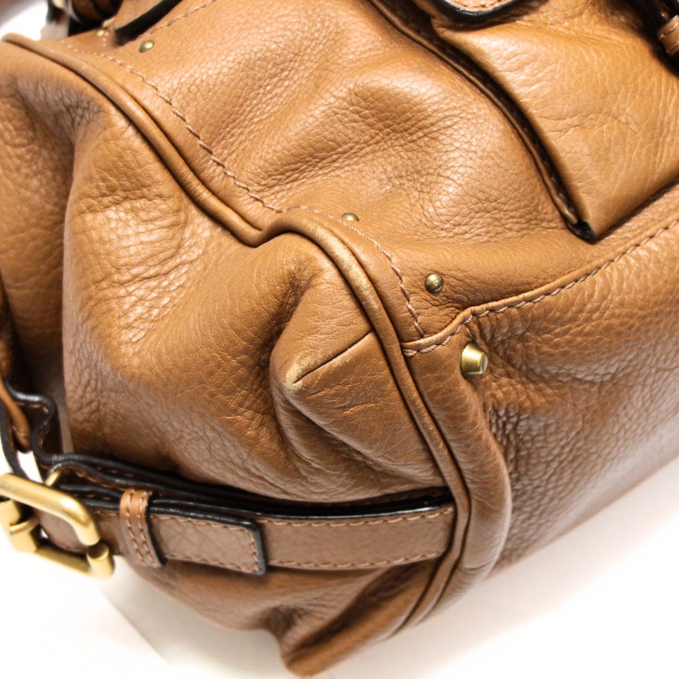 クロエ Chloe パディントン ハンドバッグ ミニ レザー ブラウン系