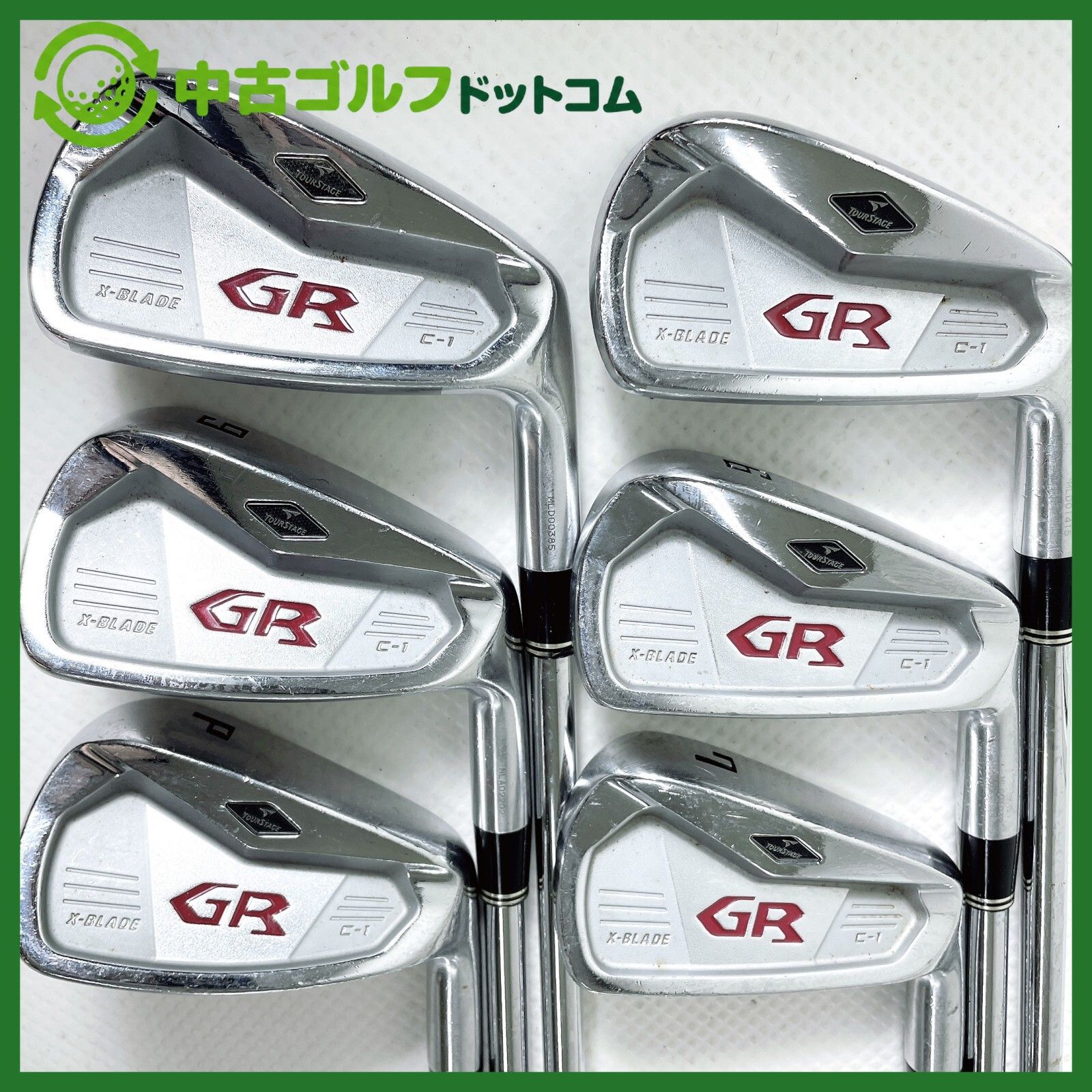 【中古】ブリヂストン TOURSTAGE X-BLADE GR アイアン 5-9/P S NS PRO 950GH