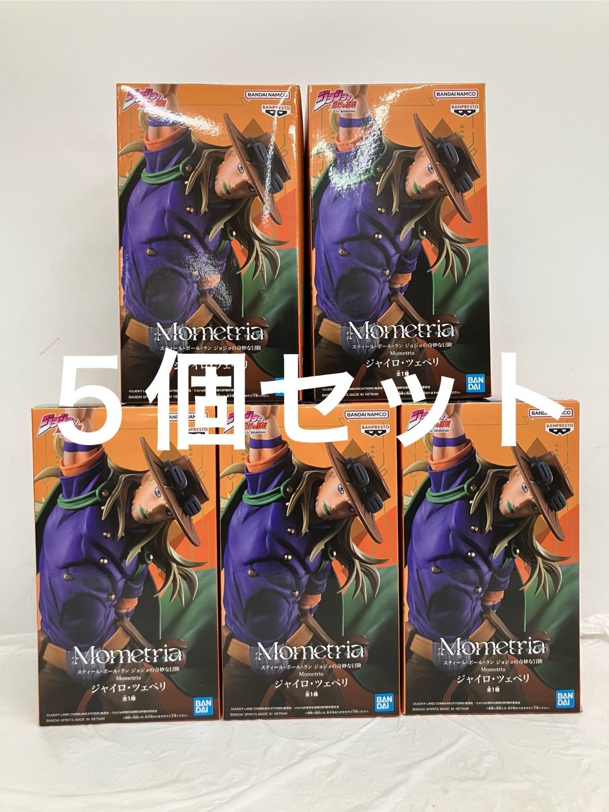 未開封 ジョジョの奇妙な冒険 Mometria フィギュア ジャイロ・ツェペリ