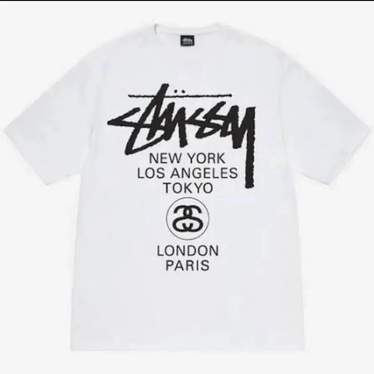 STUSSY ステューシー 正規品 半袖Tシャツ 白 S 新品