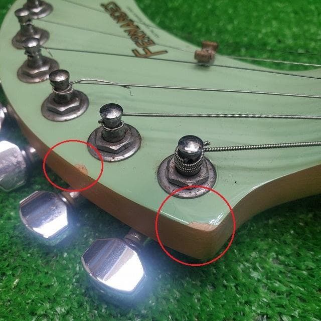 FERNANDES ZO-3 アンプ内蔵 ミニギター ぞうさん ミントグリーン