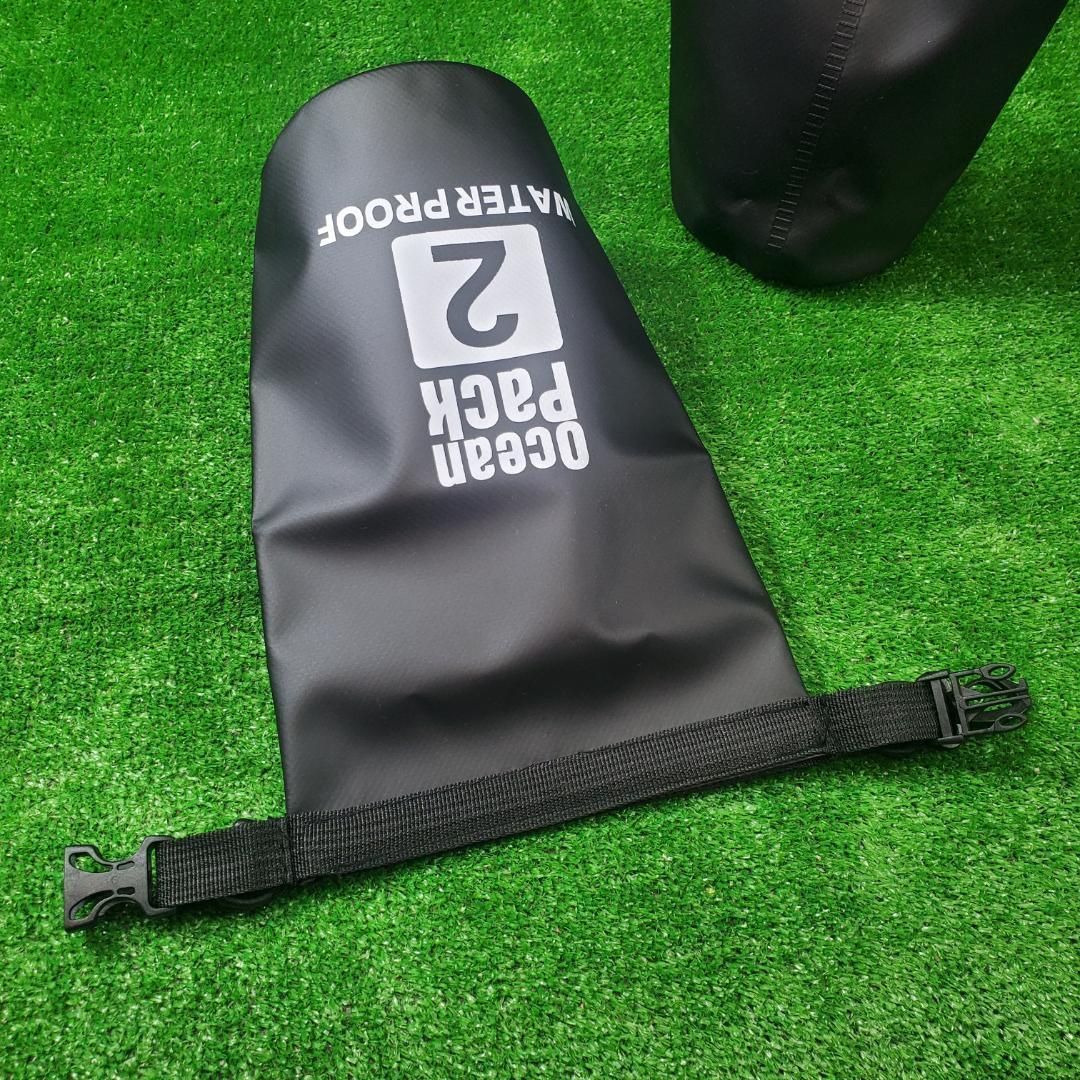 新品 防水ドライバッグ ブラック 2個セット - メルカリ