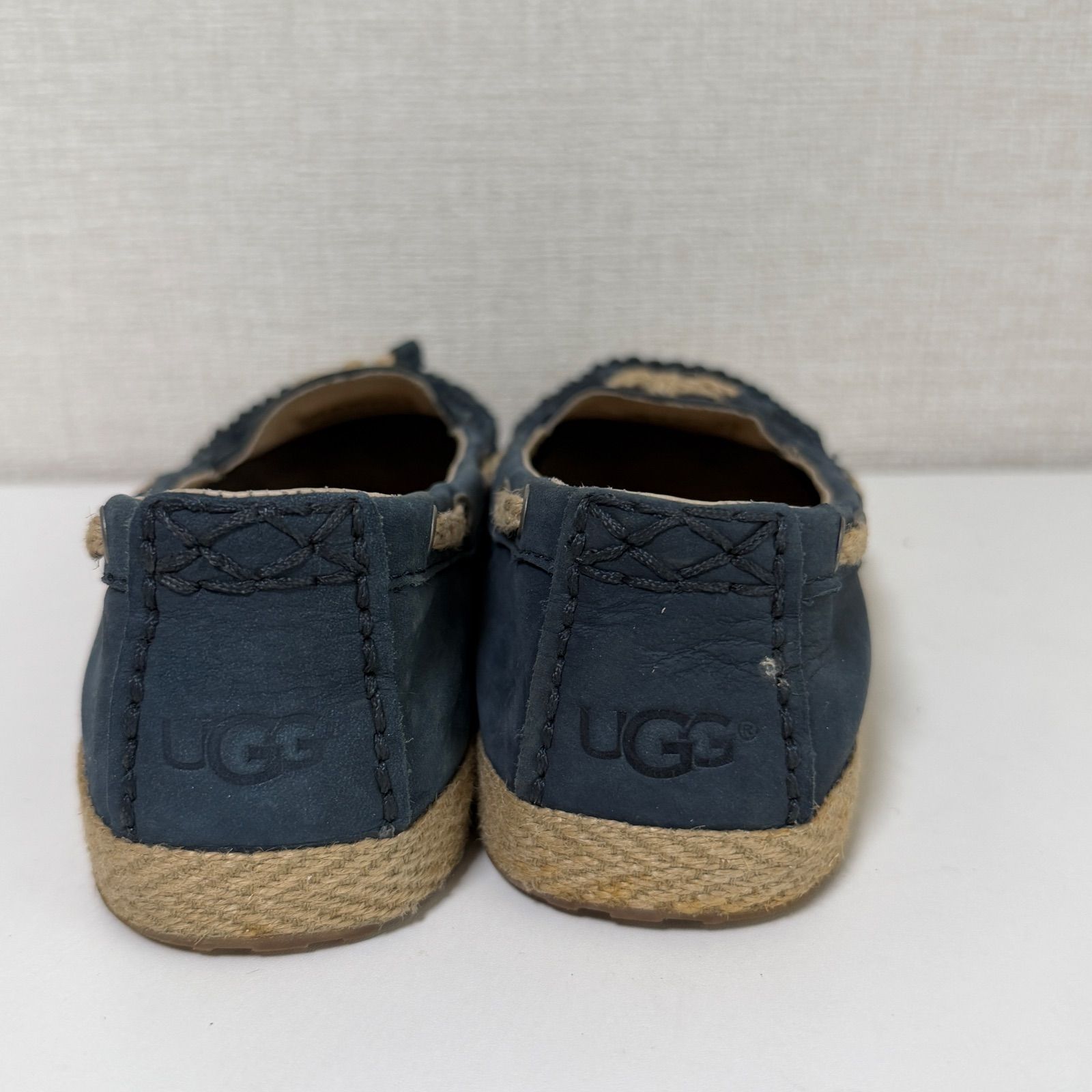 UGG アグ 1004111 モカシン ネイビー 23cm - メルカリ
