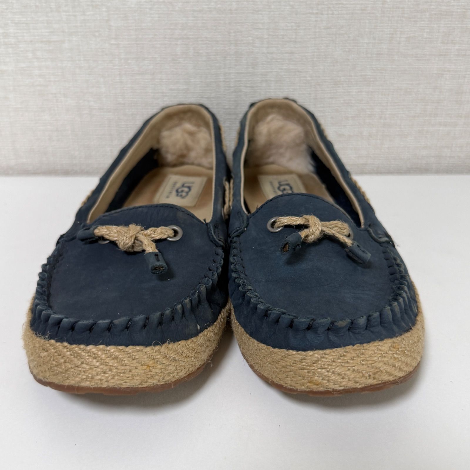UGG アグ 1004111 モカシン ネイビー 23cm - メルカリ
