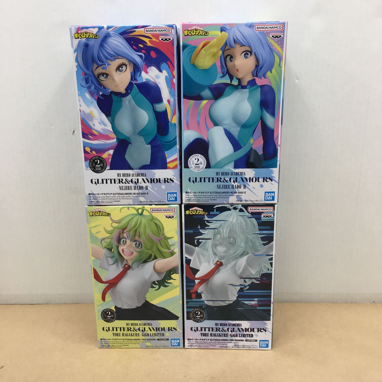 未開封 ヒロアカ GLITTER&GLAMOURS 波動ねじれ 葉隠透 フィギュア