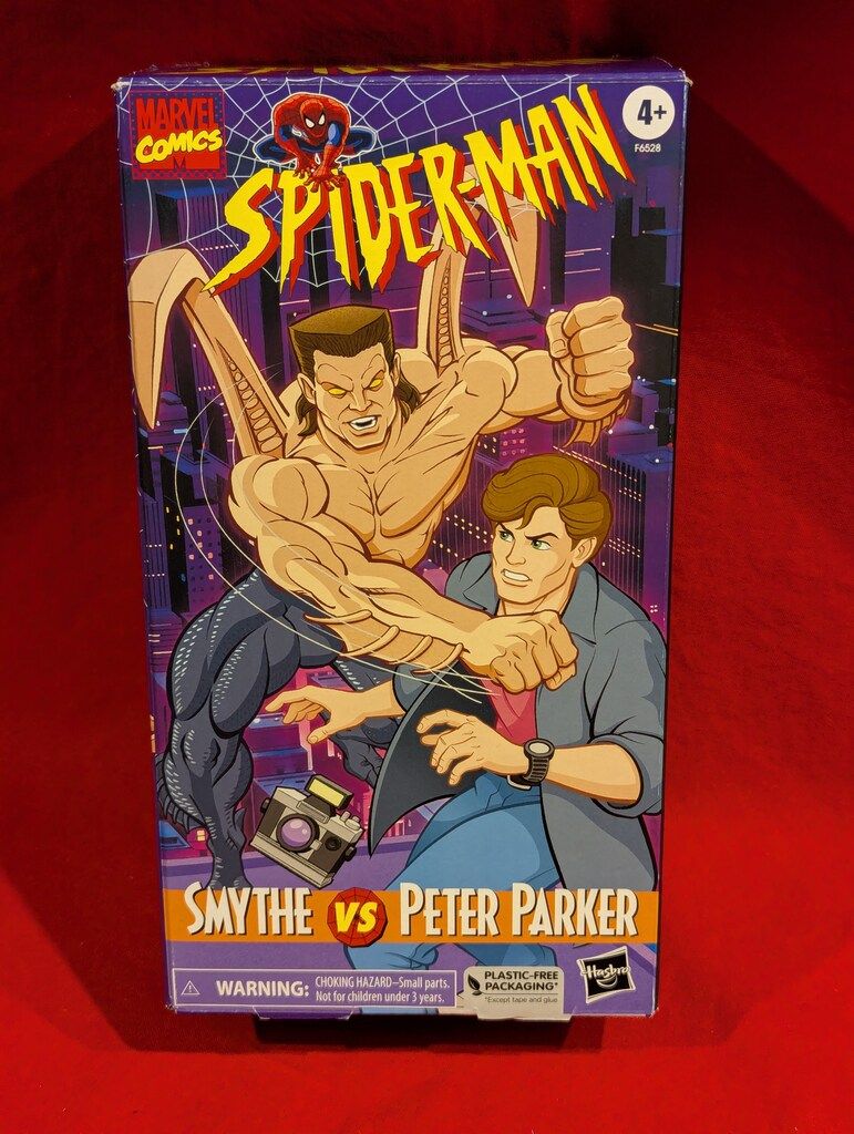 HASBRO SPIDER MAN SMYTHE VS PETER PARKER 6インチ