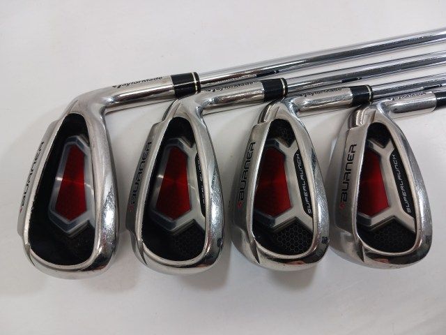 入間□【中古】 アイアンセット テーラーメイド BURNER SUPER LAUNCH