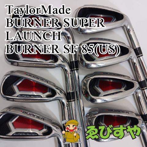 入間□【中古】 アイアンセット テーラーメイド BURNER SUPER LAUNCH