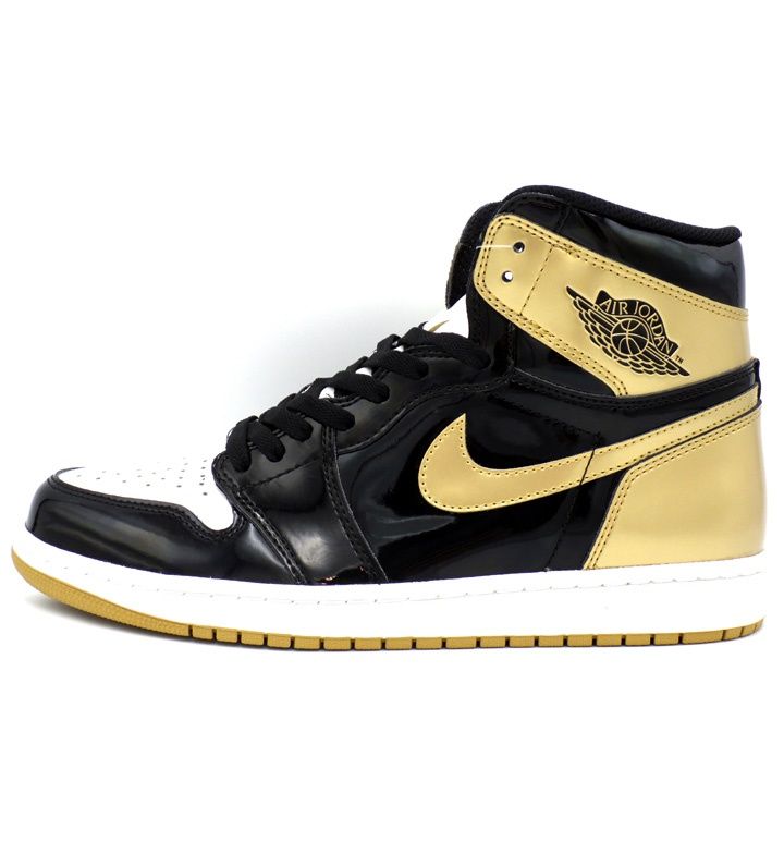 ナイキ NIKE 【 AIR JORDAN 1 RETRO HIGH GOLD TOP3 861428 001 】 エアジョーダン 1 ハイ ゴールド トップ3 パテント スニーカー　h8638 29,250円
