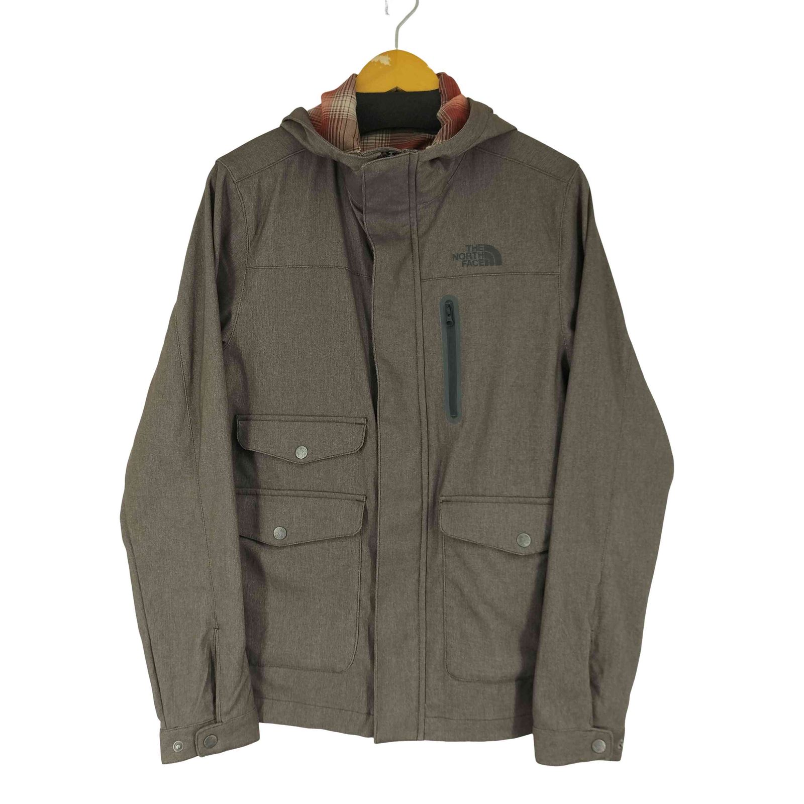 ザノースフェイス THE NORTH FACE 裏地チェック フーデットジャケット メンズ JPN：S 6,307円