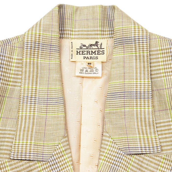 極美品】HERMES エルメス PARIS ヴィンテージ セットアップ サイズ 40
