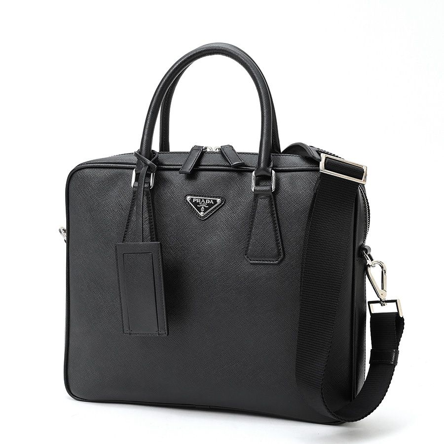 プラダ / PRADA サフィアーノレザー ブリーフケース / ビジネスバッグ