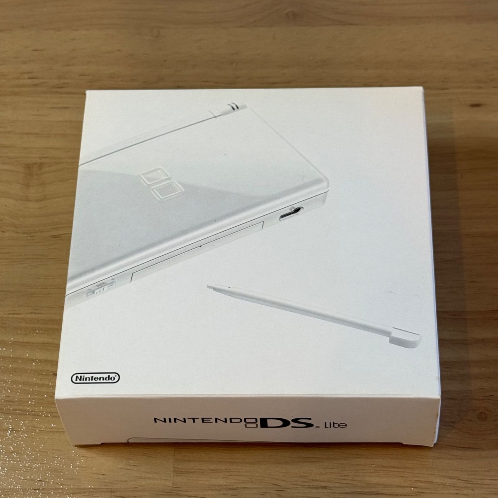 7-083 ニンテンドーDS LITE クリスタル・ホワイト 箱付き - メルカリ