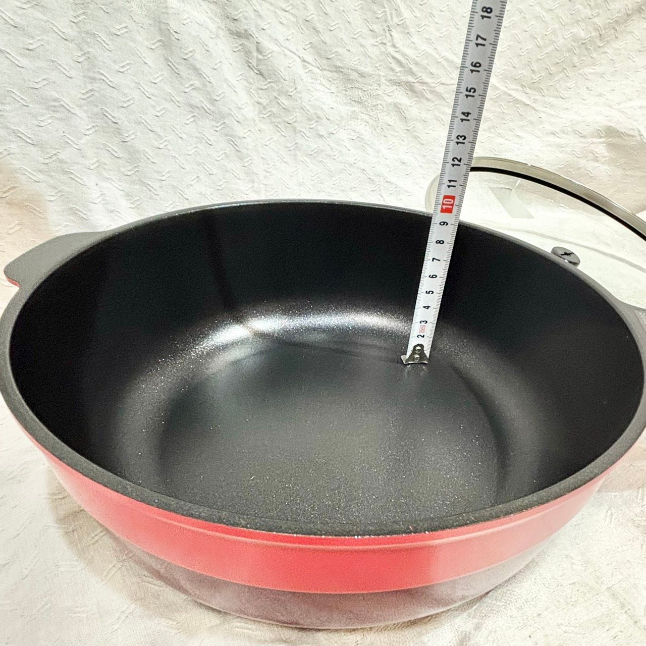 555 remy レミー レミパンプラス 深型フライパン 約24cm ガラス蓋付き