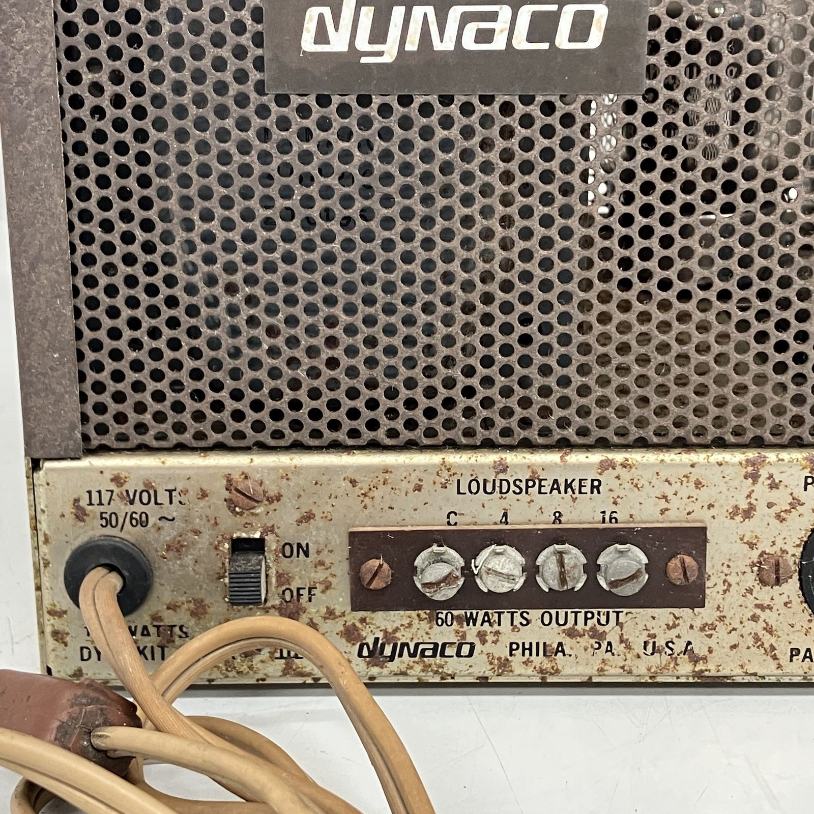 dynaco PAM-1 真空管アンプ 音響機材 ダイナコ ジャンク K11427980