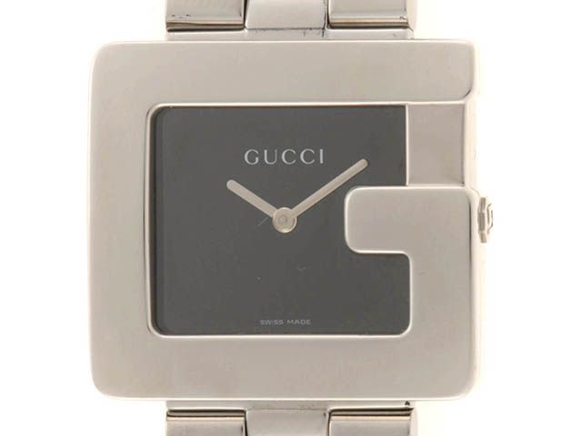 GUCCI グッチ 3600M 腕時計 ブラック ステンレススチール メンズ