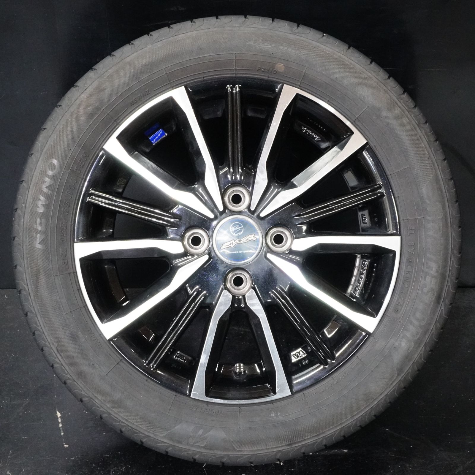 ブリヂストン NEWNO 155/65R14 2023年製 SMACK VALKYRIE 14インチ 4.5J