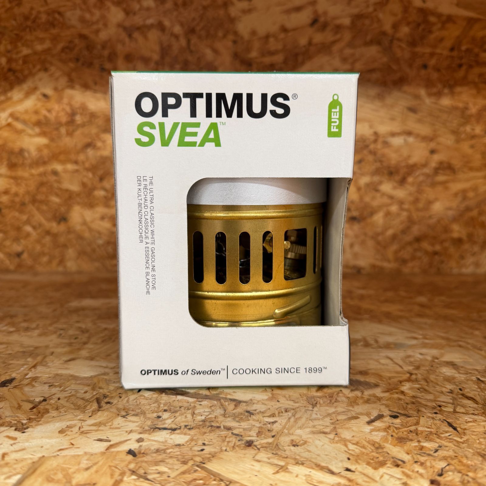 OPTIMUS 123R SVEA スベア 小型ガソリンストーブ 1400W 真鍮ボディ 収納100×130mm 重量550g ホワイトガソリン キャンプ 登山 防災