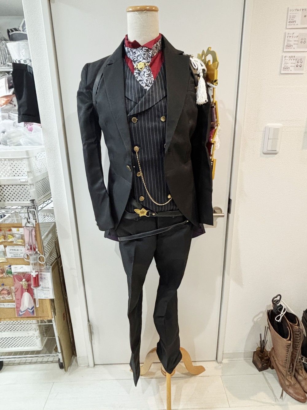 刀剣乱舞　大般若長光　セット済みウィッグ　模造刀付き　コスプレ　衣装
