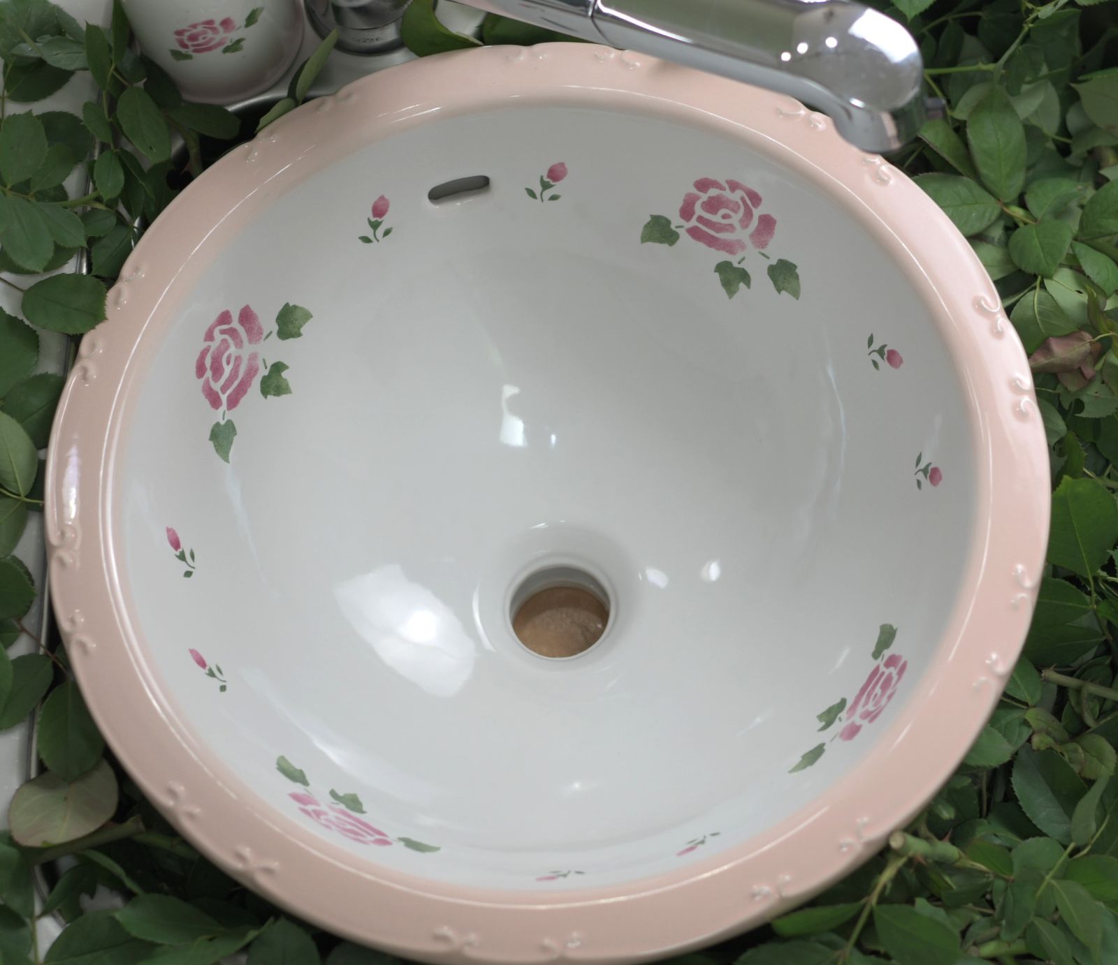 送料無料 マニーローズ 陶器シンク 洗面ボウル 日本製 新品 - メルカリ