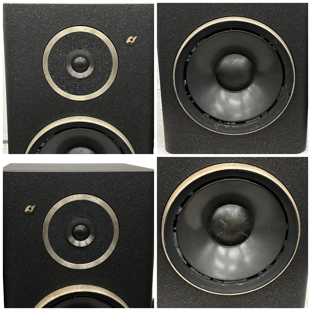 サンスイ SANSUI ヴィンテージスピーカー 小型スピーカー ペア SANSUI SP-100i ブックシェルフ型スピーカーペア サンスイ 音響機材