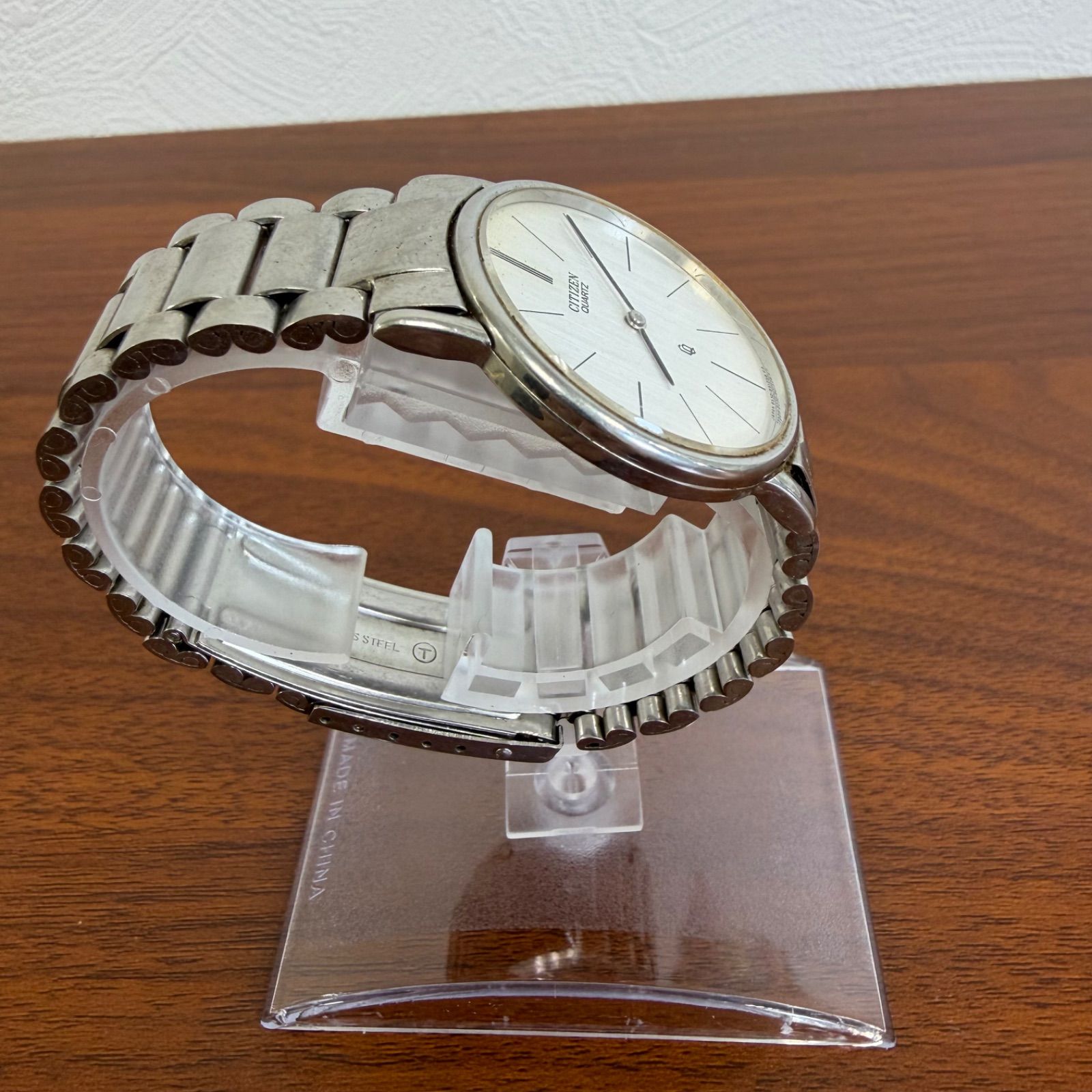 CITIZEN シチズン クォーツ 8530-850581K メンズ腕時計 1986年製 電池