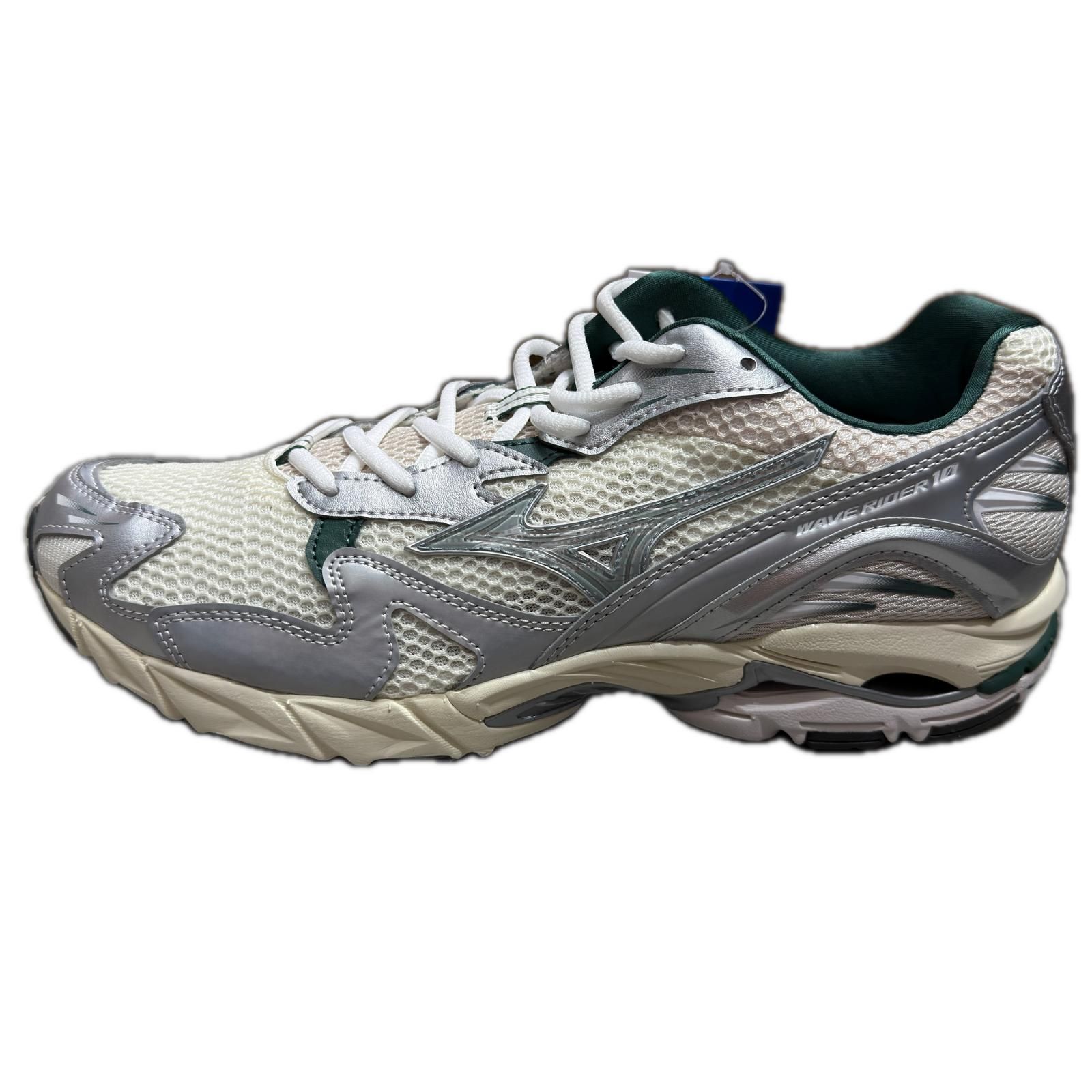 未使用 Mizuno WAVE RIDER 10 ウエーブライダー ミズノ D1GA243107 ホワイト （17138M） 6,675円