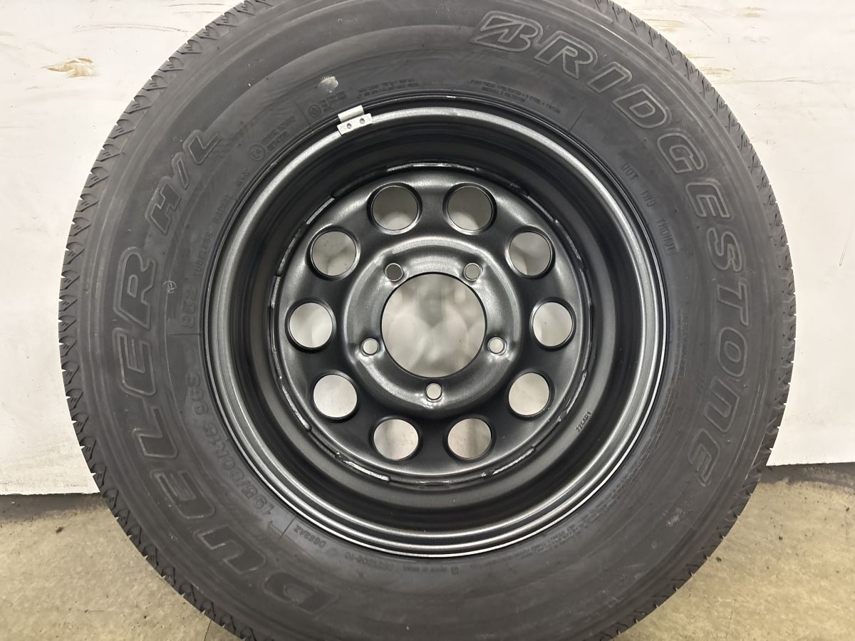 新車外し】スズキ JC74 ジムニーノマド 純正 15in 5.5J +5 PCD139.7