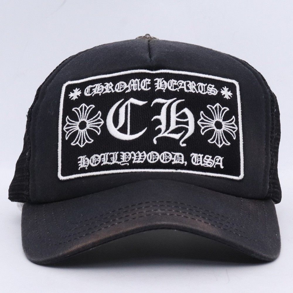 CHROME HEARTS CH トラッカーキャップ ブラック - メルカリ