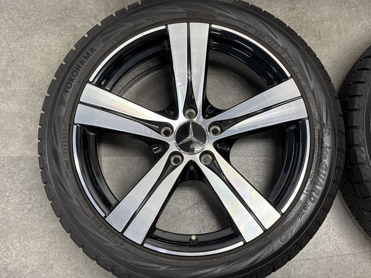 美品 バリ溝】ベンツ W206 Cクラス 純正 18in 7.5J +40 PCD112 