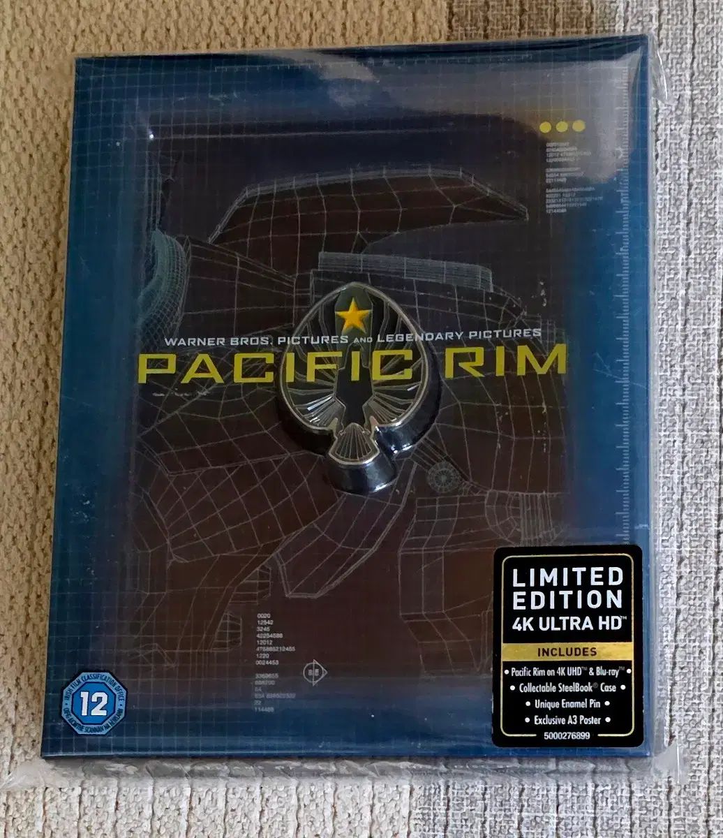 ギレルモ デル トロ パシフィック・リム 4K スチールブック ブルーレイ Blu-ray 限定版 限定盤 期間限定