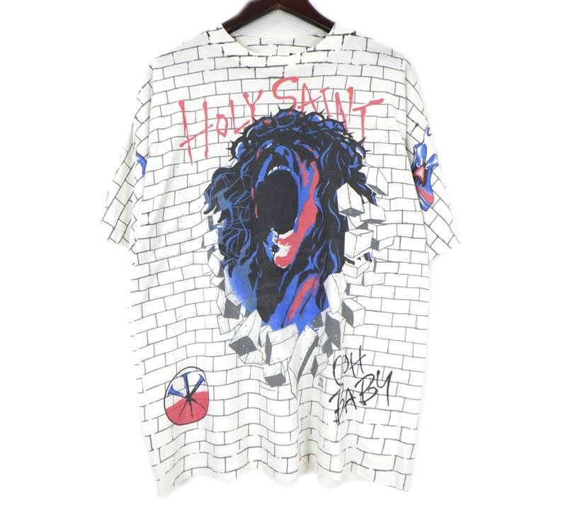 セントマイケル SAINT MICHAEL 【 HOLY SAINT SS T SHIRT SM MK8 0000 012 】 プリント デザイン 半袖 Tシャツ　51868