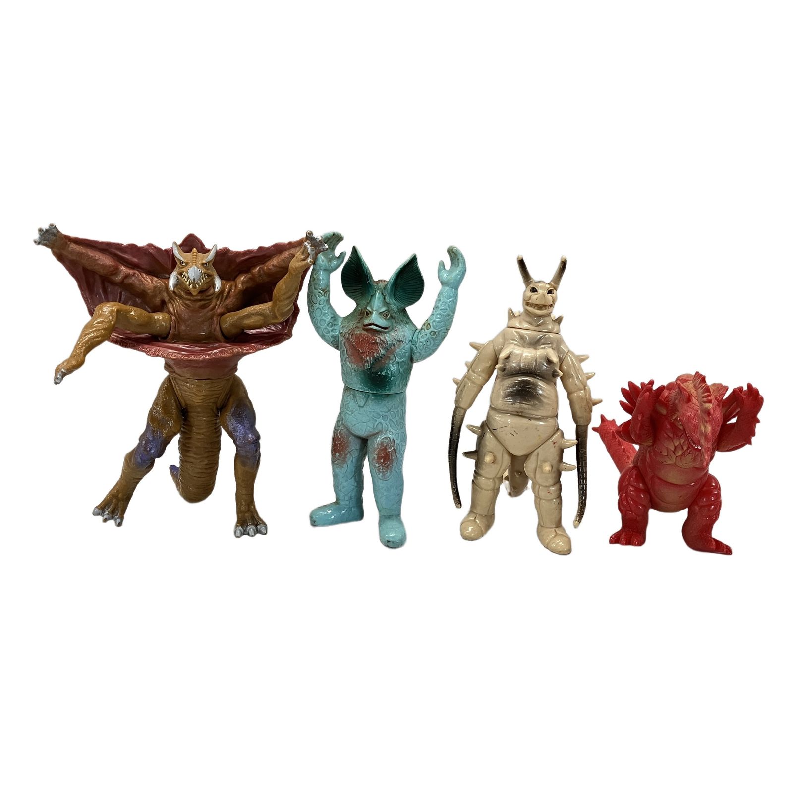 BANDAI 凍結怪獣ガンダー シラリー レッドキング 等 円谷プロ ソフビ