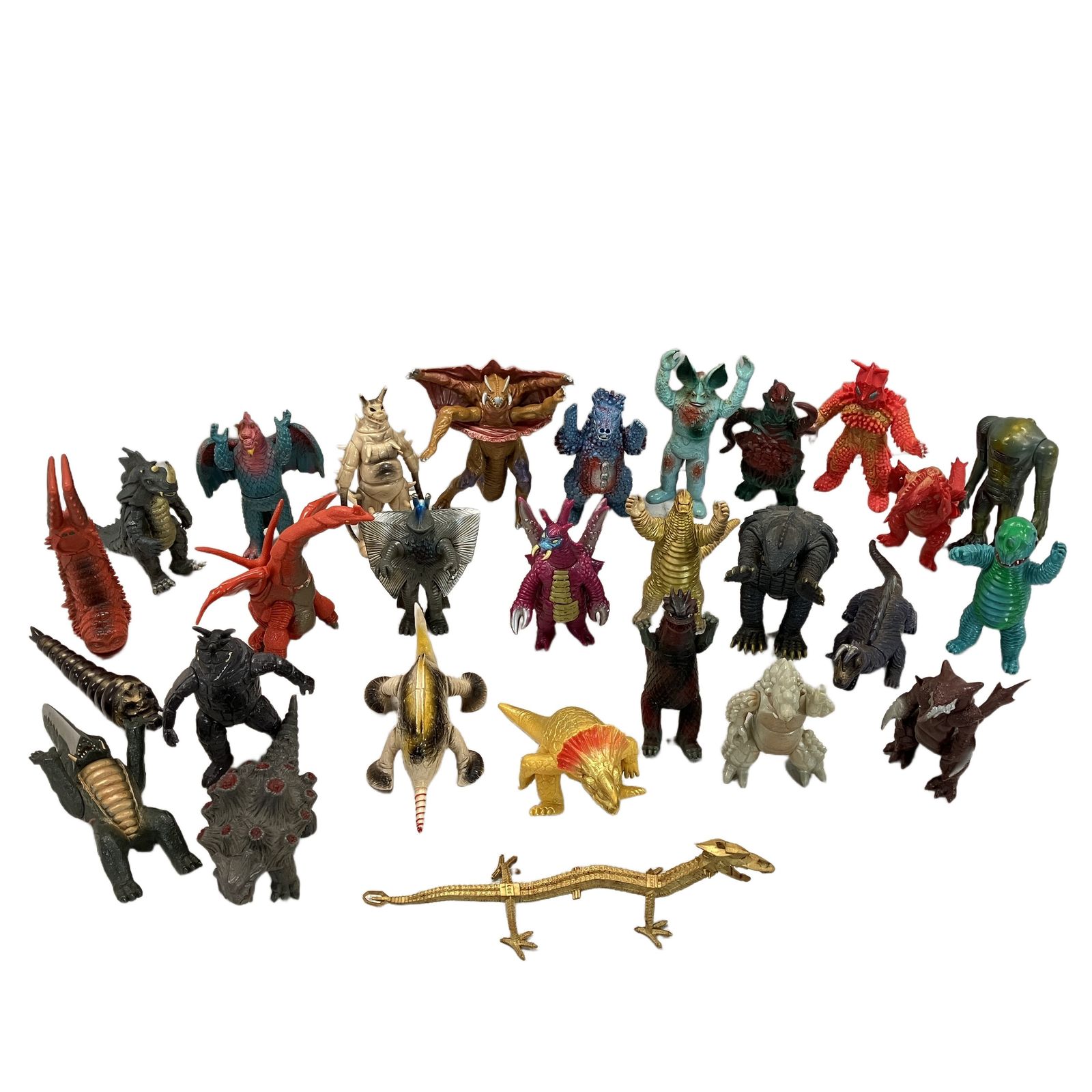 BANDAI 凍結怪獣ガンダー シラリー レッドキング 等 円谷プロ ソフビ