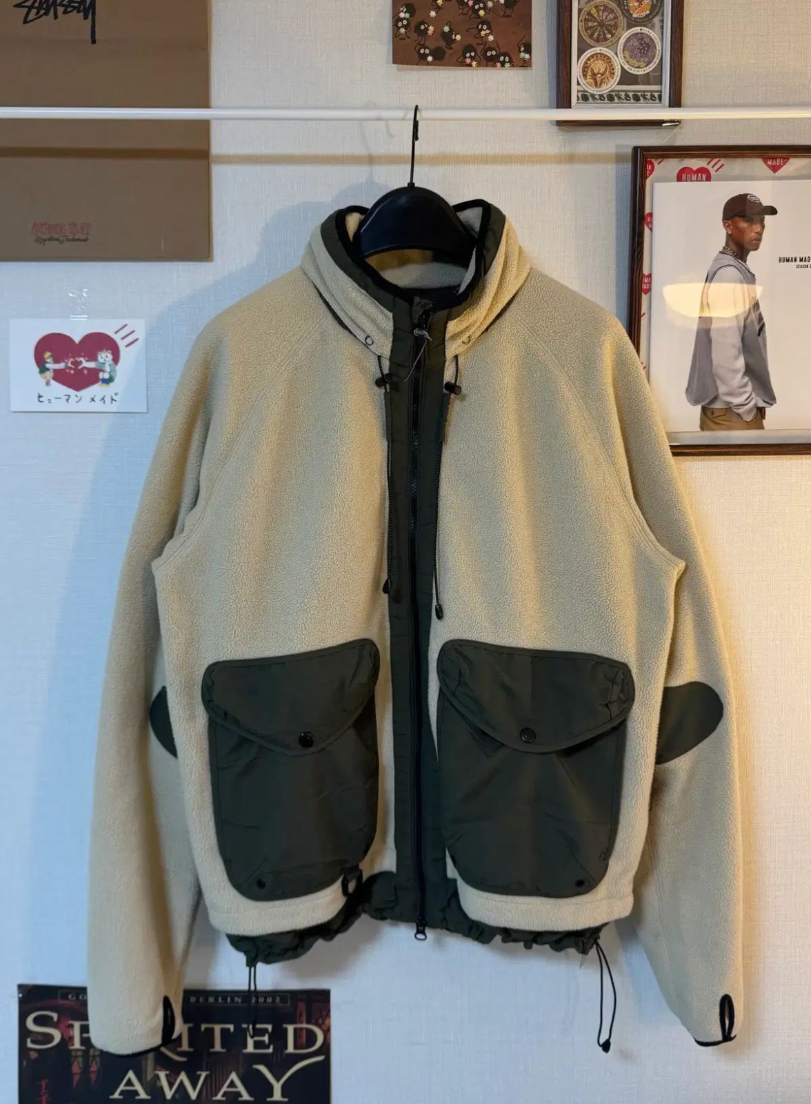 ニューバランス x イーストローグ フリース ジャケット