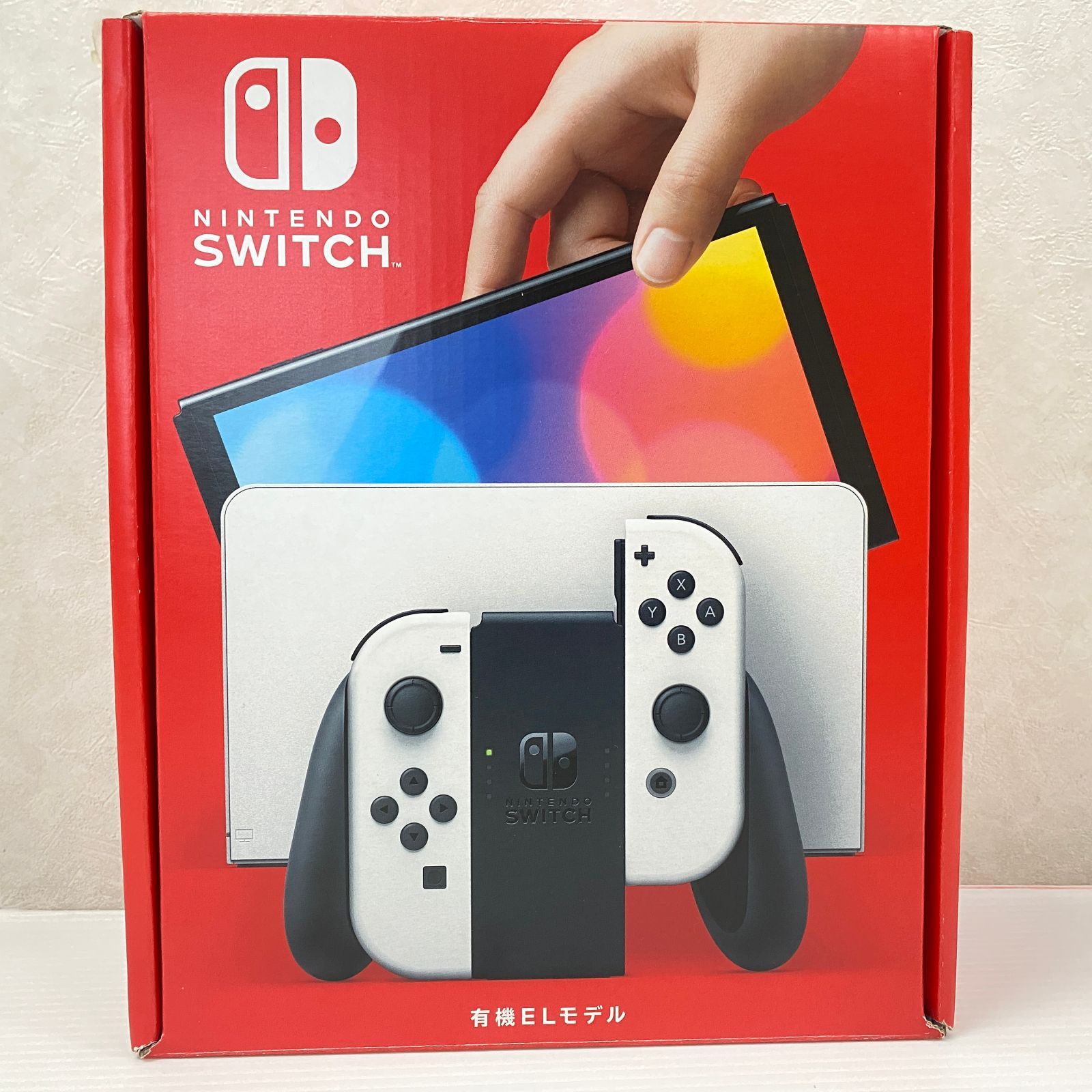 Nintendo Switch 有機ELモデル Joy-Con(L)/(R) ホワイト 中古品