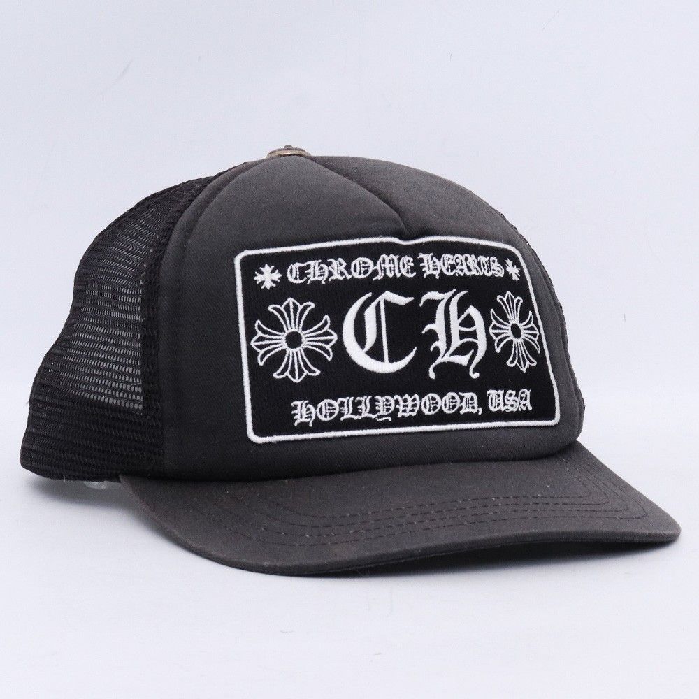 CHROME HEARTS CH トラッカーキャップ ブラック - メルカリ