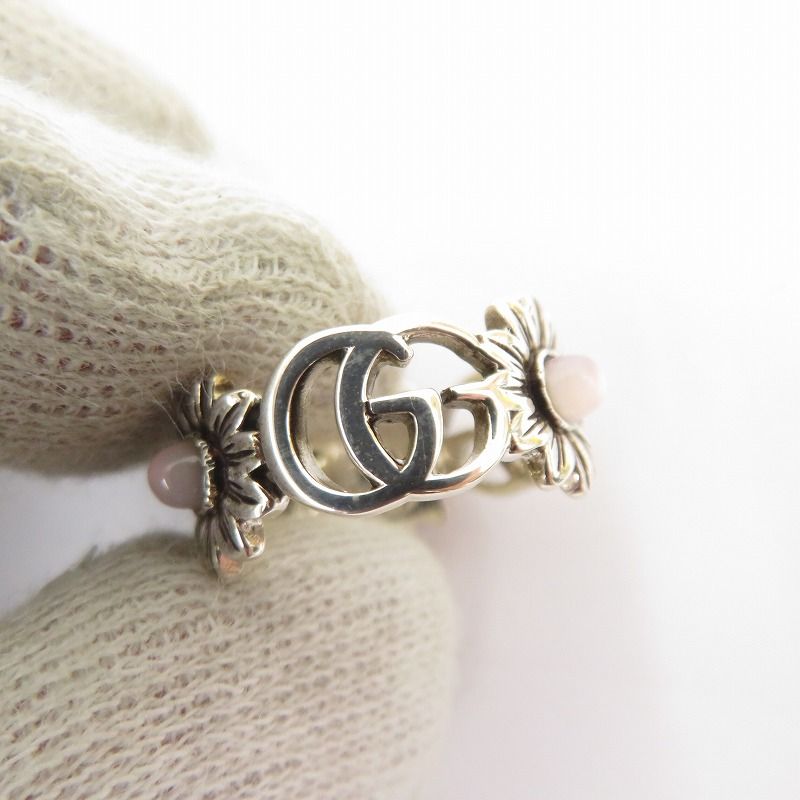 瀬戸大橋店】 中古 GUCCI | グッチ リング・指輪 ダブルG マザー・オブ
