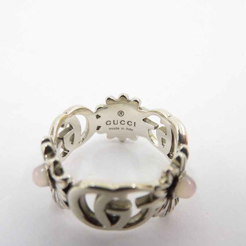 瀬戸大橋店】 中古 GUCCI | グッチ リング・指輪 ダブルG マザー・オブ