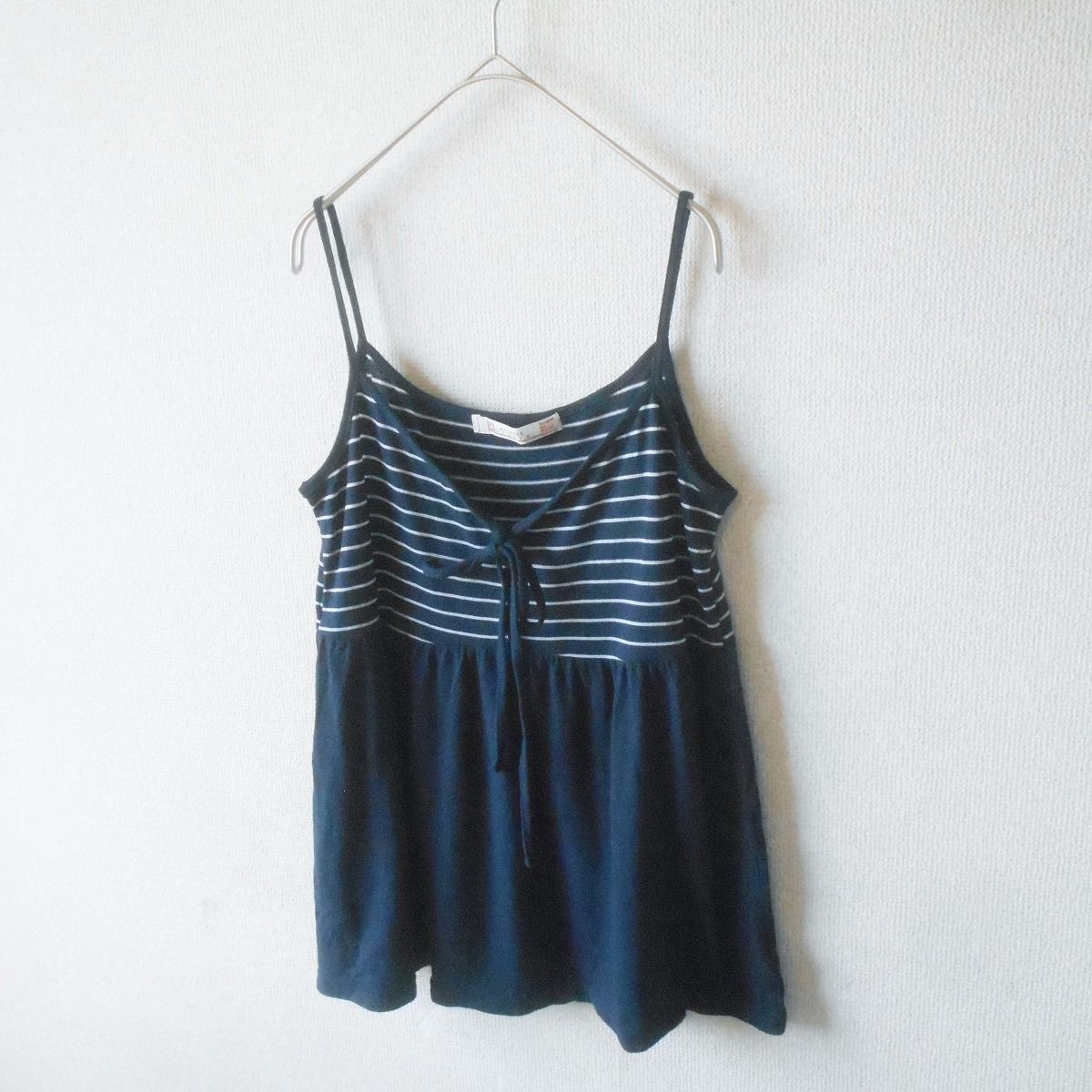 メルローズ クレール MELROSE claire キャミソール レディース 夏 麻 