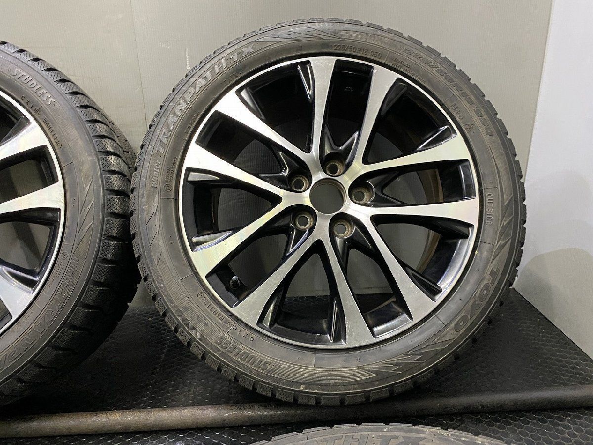 TOYO TX 225/50R18】スタッドレス【トヨタ 50エスティマ 純正ホイール