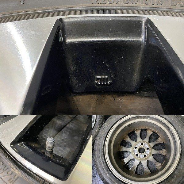 TOYO TX 225/50R18】スタッドレス【トヨタ 50エスティマ 純正ホイール