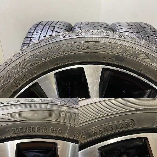 TOYO TX 225/50R18】スタッドレス【トヨタ 50エスティマ 純正ホイール