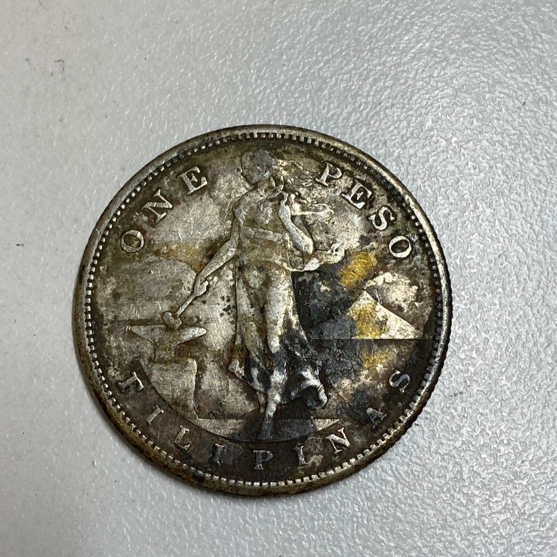 ✨銀貨✨】アメリカ領 フィリピン 1ペソ銀貨 1907年 1909年セット 硬貨