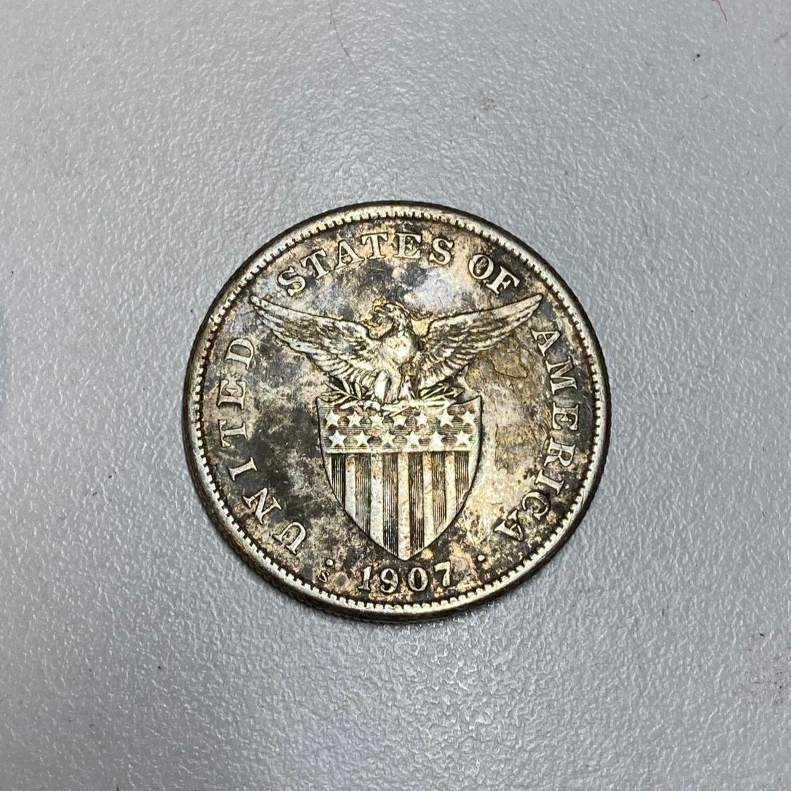 ✨銀貨✨】アメリカ領 フィリピン 1ペソ銀貨 1907年 1909年セット 硬貨