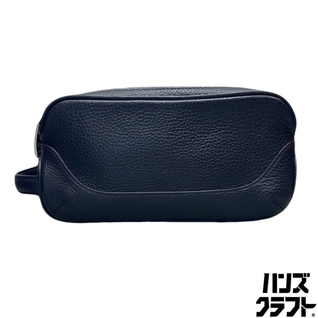 新品未使用 Pelle Morbida クラッチバッグ ネイビー ◎【中古美品】 PELLE MORBIDA クラッチバッグ ペッレモルビダ レザー