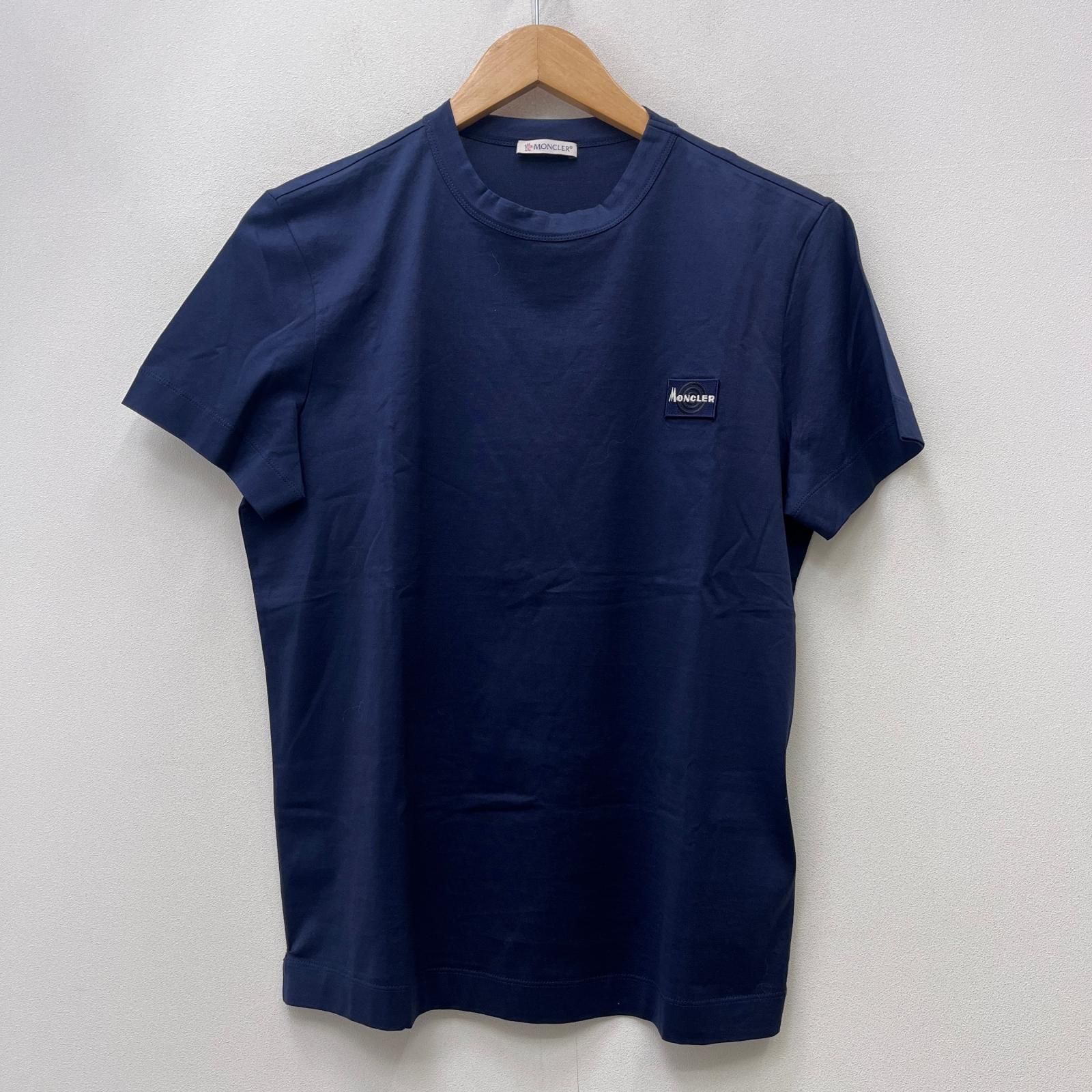 【加古川店】 中古 MONCLER | モンクレール 半袖Ｔシャツ MAGLIA T-SHIRT F10918C73300 ネイビー サイズ：S 【108】