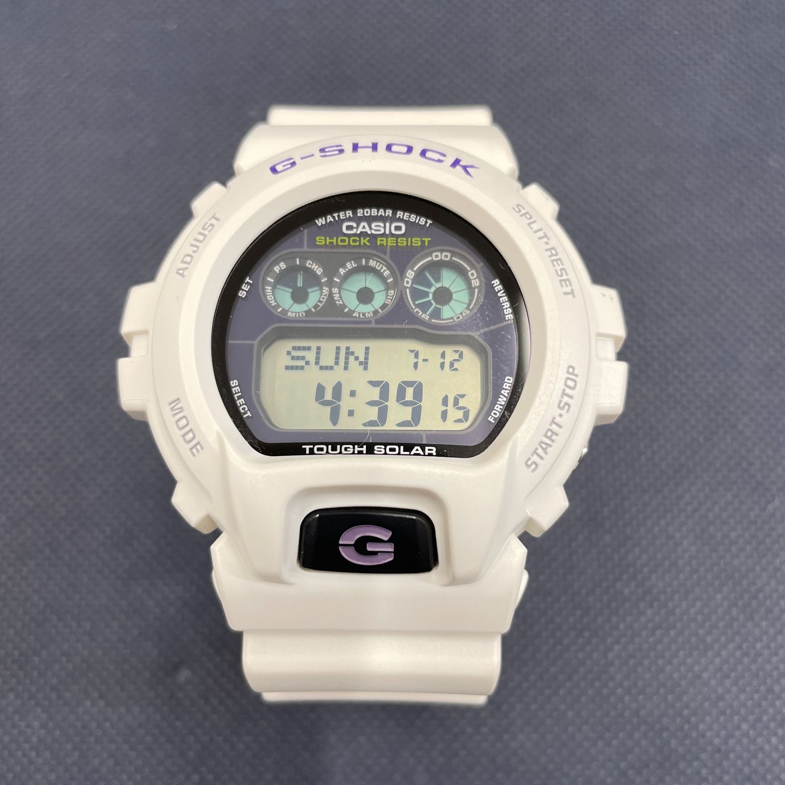 【441301113407】 G-SHOCK G-6900A タフソーラー ホワイト 現状品