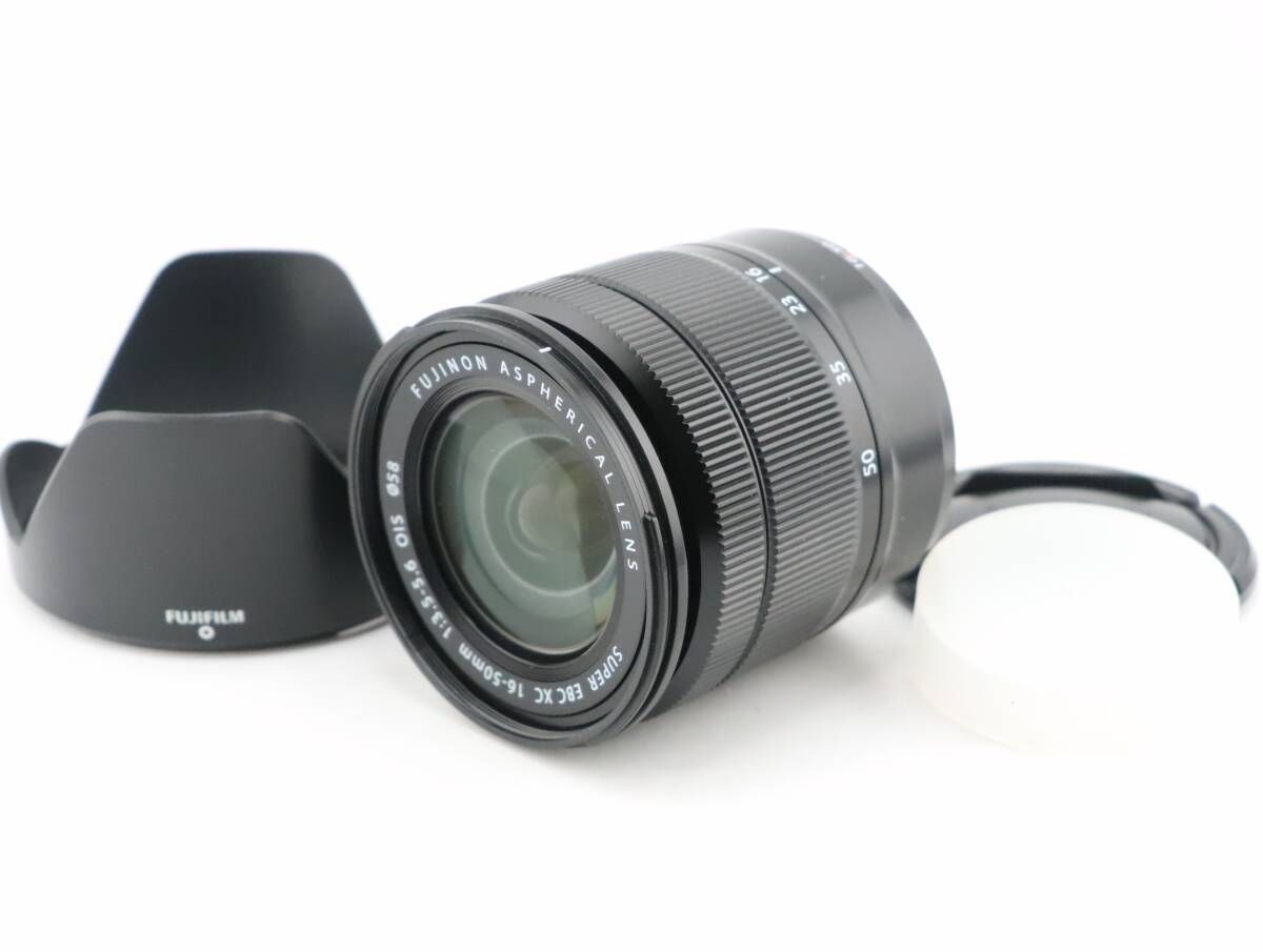 ★極上品★富士フィルム FUJIFILM FUJINON XC 16-50mm F3.5-5.6 OIS ブラック★　I0712＃5343